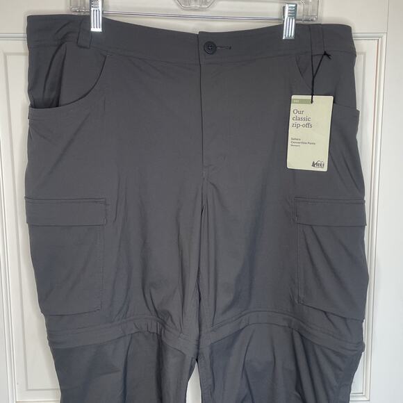 REI Co-op Sahara Relaxed Convertible Pants - Women's Sz 20W Classic Zip Offs - Picture 2 of 16
